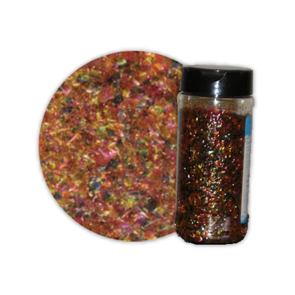 Edible Glitter 4oz Multicolored
