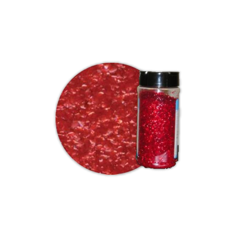 Edible Glitter 4oz Red - IcingMagic