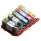 CLI 520/521 Edible Ink Color Cartridge Set