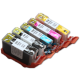 CLI 425/426 Edible Ink Color Cartridge Set