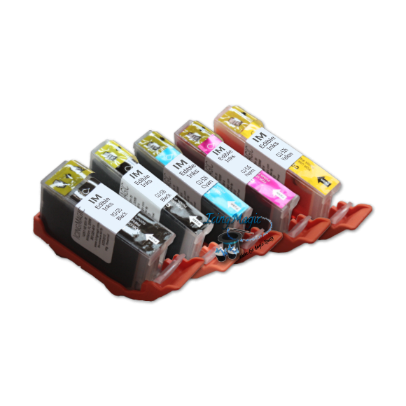 CLI 525/526 Edible Ink Color Cartridge Set
